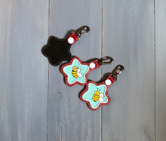 Bee Key Rings, Bag Accessories with cute Bees, Bumble Bee Key Rings, K –  Fusionblenduk