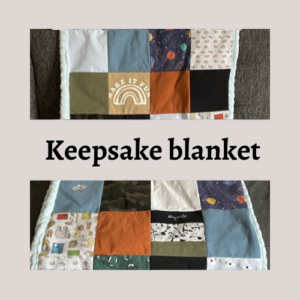 Keepsake blanket